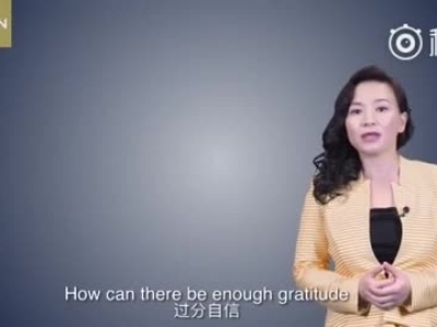 视频-中国记者致谢特朗普：因为你 中国才有这些变化