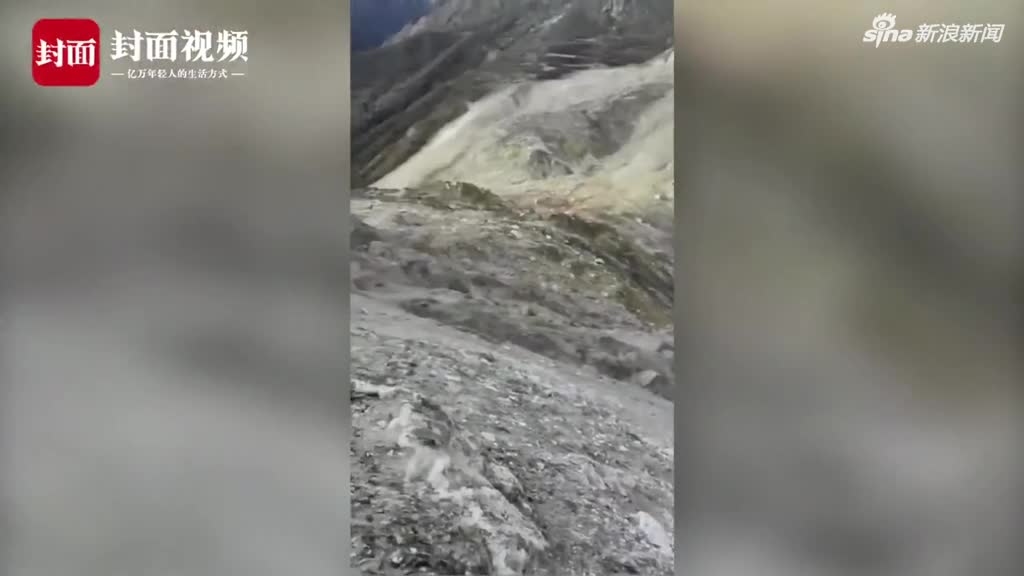 视频|山体滑坡再次阻断金沙江 堰塞体下游已无江水