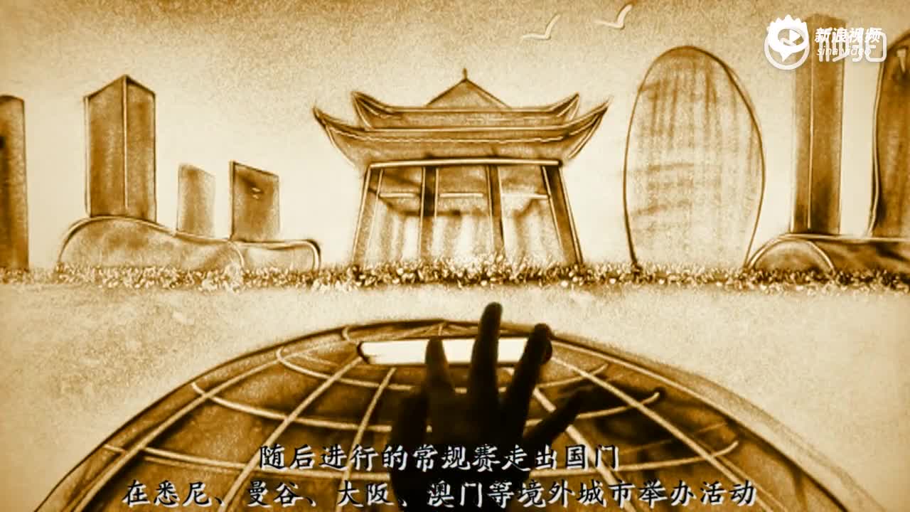 视频-城围联创意沙画作品 回顾2018重大事件