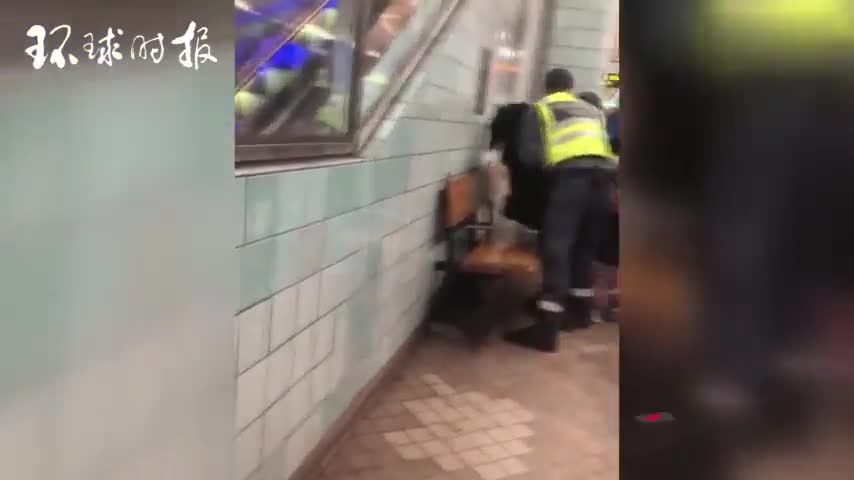 视频-无票孕妇被瑞典警卫赶下地铁后遭粗暴对待 涉