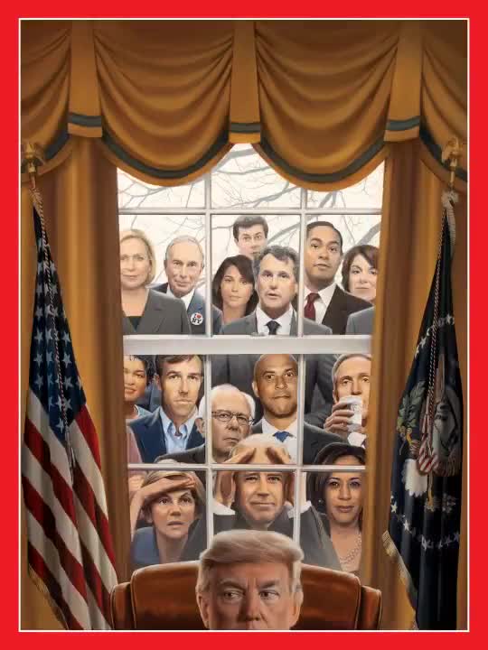 视频-时代周刊公布新封面：窥探白宫