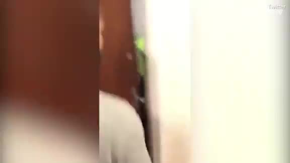 视频：5名英国警察房间内围殴男子 拳如雨下怦然有