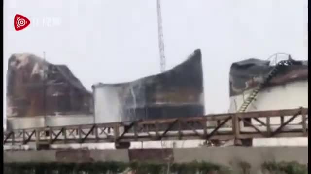 视频-记者走进响水化工企业爆炸核心区：现场还能闻