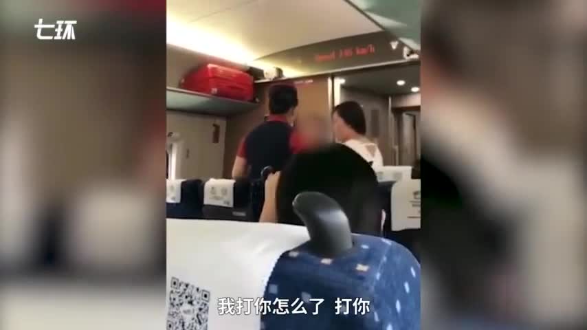视频-女子高铁拒检票气哭乘务员 旁观小孩：每个人