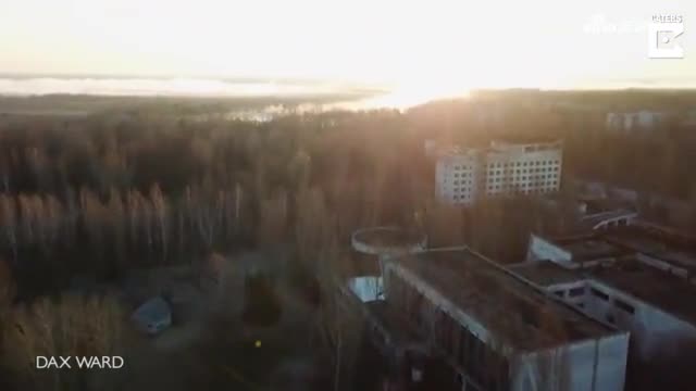 视频-切尔诺贝利核事故30年后航拍：荒凉而美丽