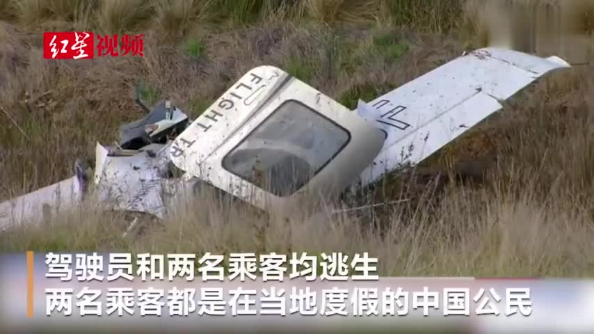 视频：中国游客亲历澳坠机事故奇迹生还 淡定拍照留