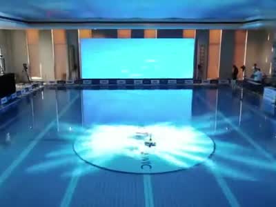 智能水下机器人挑战赛 感受水下速度与激情