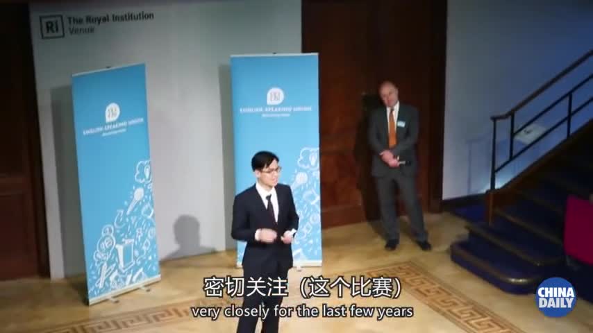 视频：史上第一次 两位中国选手同时闯进国际英语演