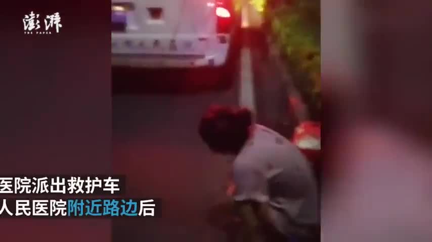 视频-海南万宁救护车转运病人丢路边：涉事人员停职