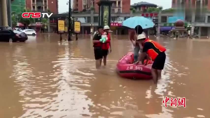 视频：江西多地暴雨 51.4万人受灾
