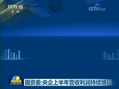[720x576] [视频]国资委：央企上半年营收利润持续增长_CCTV节目官网-CCTV-1_央视网(cctv.com)