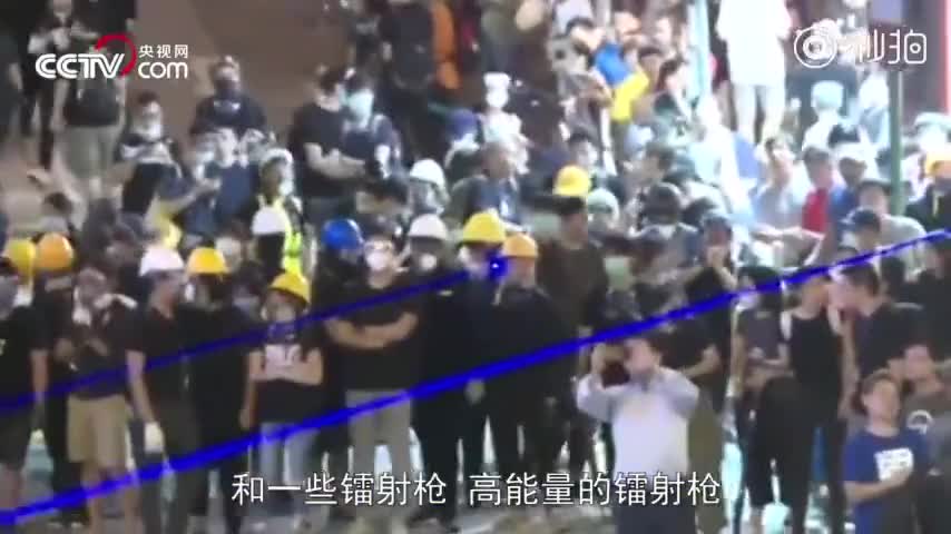 视频|香港警察遭暴徒钢珠弹击碎牙齿：我要坚持到最