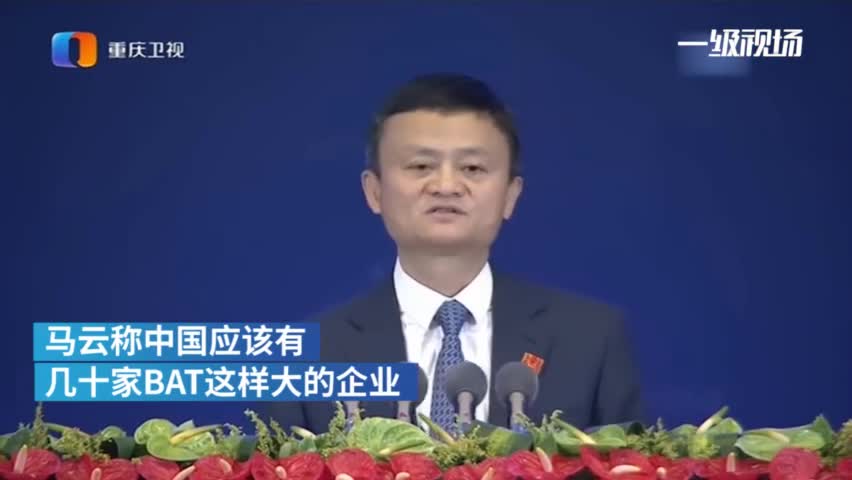 视频-马云：中国应有几十家BAT这样的大企业