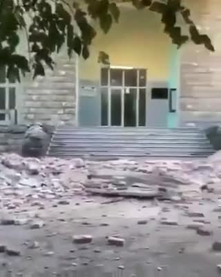 视频-阿尔巴尼亚发生5.5级地震 首都地拉那有房