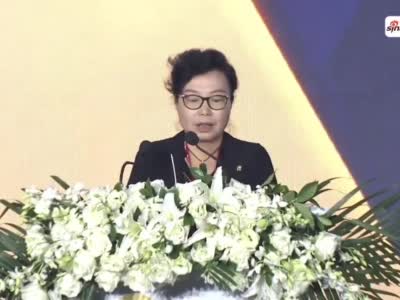 中国电子信息行业联合会执行秘书长高素梅致辞