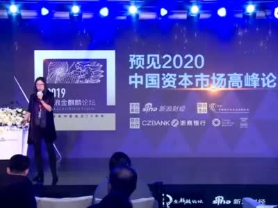 “预见2020·中国资本市场高峰论坛”罗韶颖演讲视频