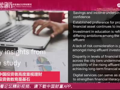 Lisa Hunt：中国投资者高度重视理财 投资者教育是基石