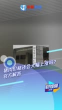 视频丨猪肉价格还会大幅上涨吗？官方解答