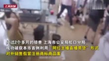 网红女主播直播“带货”时被带走 上海破获首例直播带货售假案