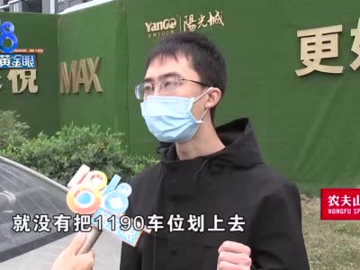 花32万在杭州阳光城买的车位消失了 合同上的位置实际只是空地？