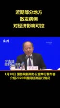 国家统计局：近期部分地方散发新冠病例对经济影响可控