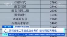 一套房子便宜近500万？深圳二手房参考价遏制炒房客出手
