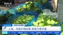 上海：肉菜价格下调 百姓菜篮子更丰富了