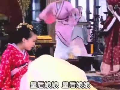 美人心计贵妃故意摔倒皇后娘娘嫉妒她肚子有孩子真坏