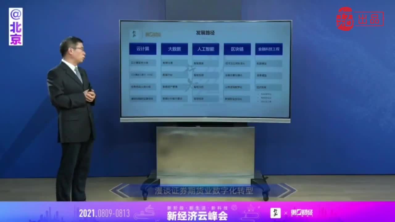 蒋东兴漫谈证券期货业数字化转型丨新经济云峰会