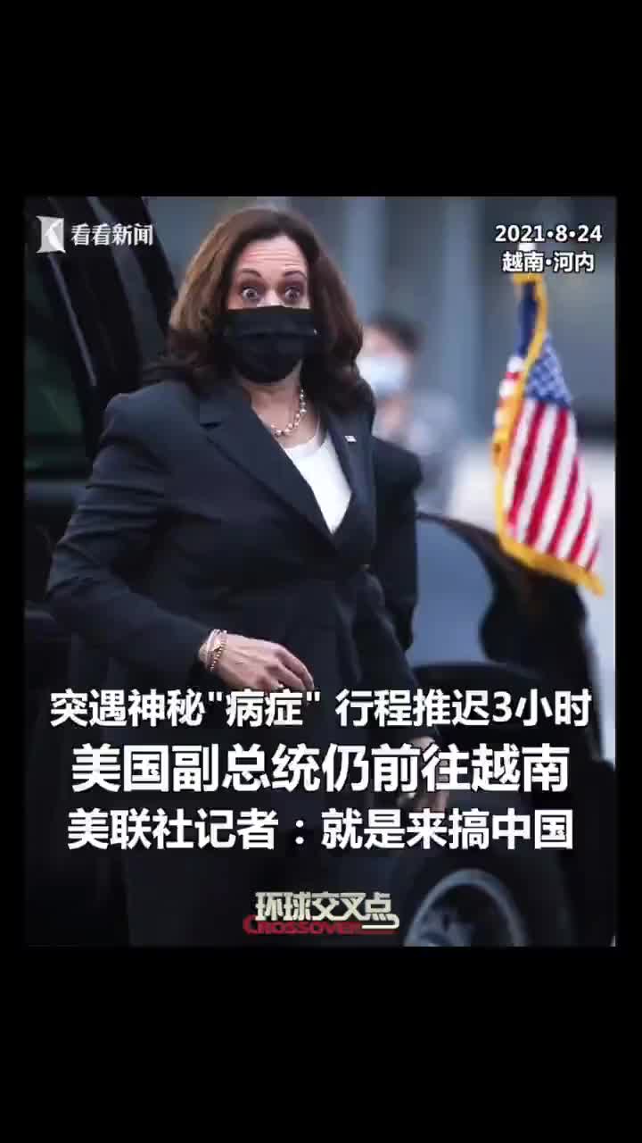 突遇意外 美国副总统哈里斯推迟三小时访问越南 哈里斯 美国副总统 访问越南 新浪新闻