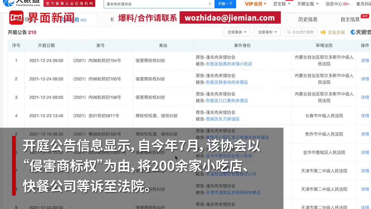 潼关肉夹馍 诉讼调查 集体商标成敛财工具 被垄断运营收加盟费 商标 新浪财经 新浪网