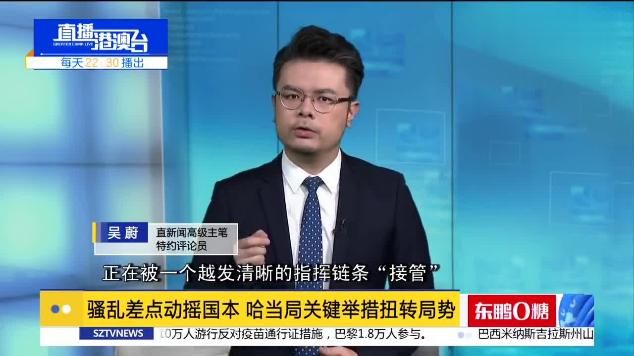 吴蔚:骚乱差点动摇国本 哈当局关键举措扭转局势 来源:直新闻新浪