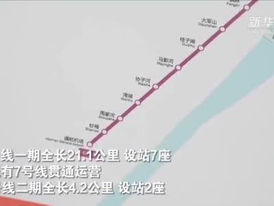 武汉地铁开通两条新线路 线网总里程达460公里